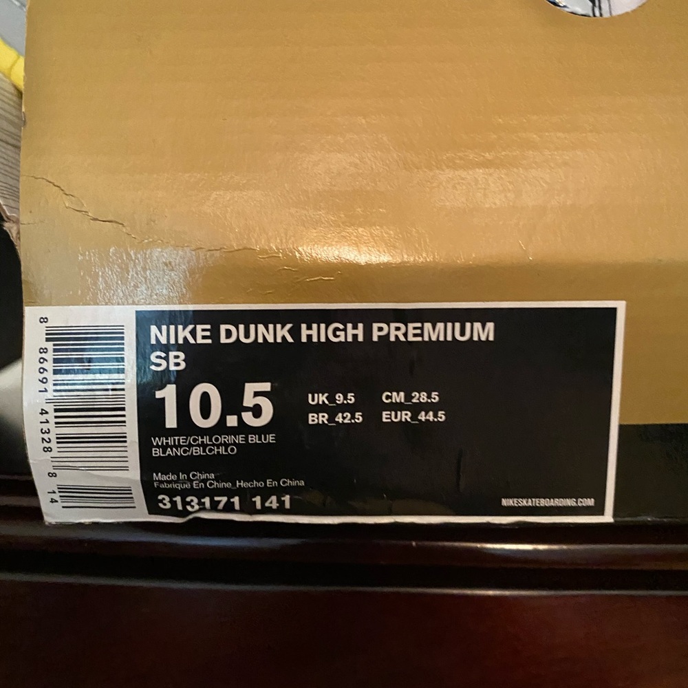 DUNK HIGH PREMIUM 'THRASHIN' size 10.5
